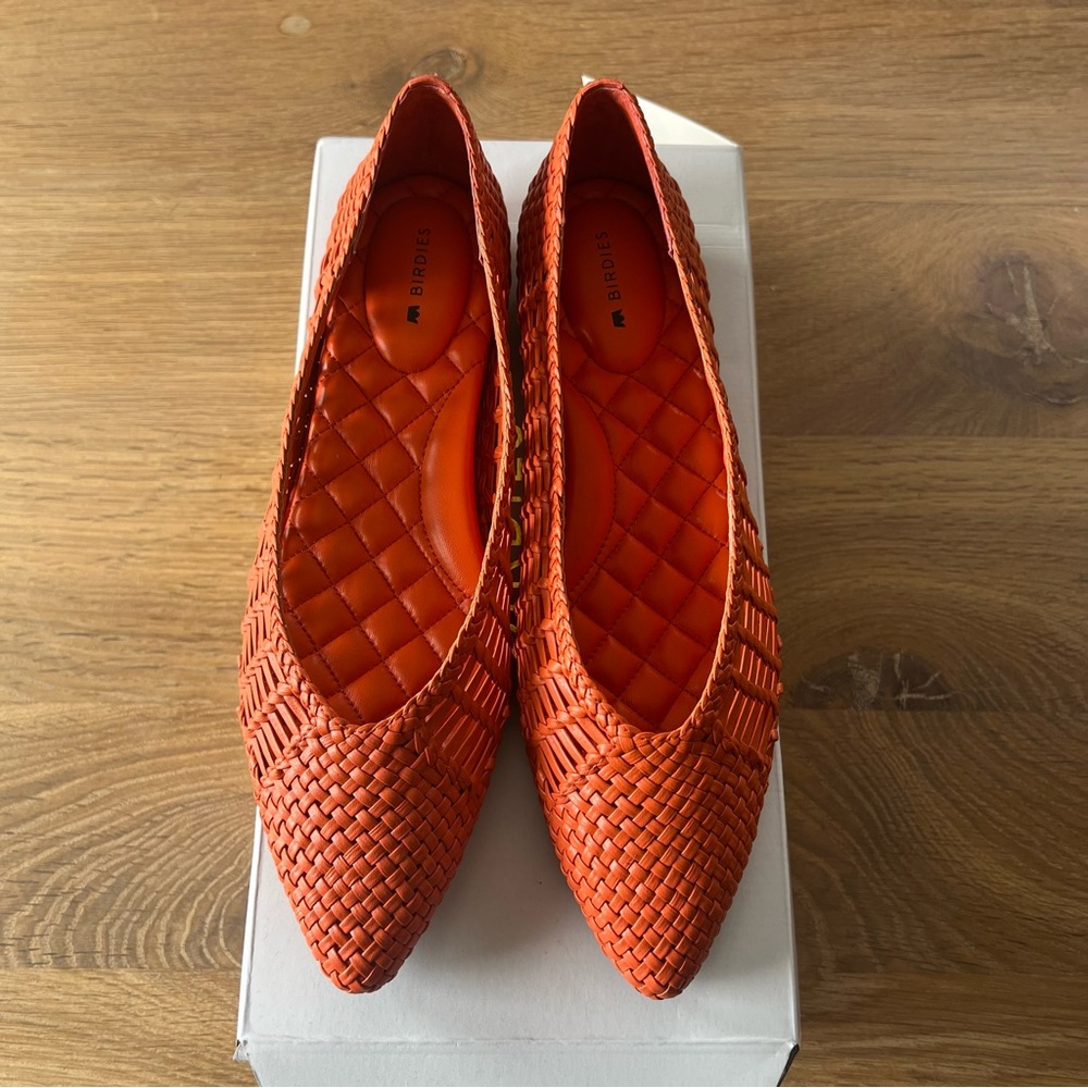 Birdies The Goldfinch Tiger Lily Woven Flats